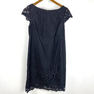SAKS FIFTH AVENUE Black A-Line Shift Dress 2 NEW